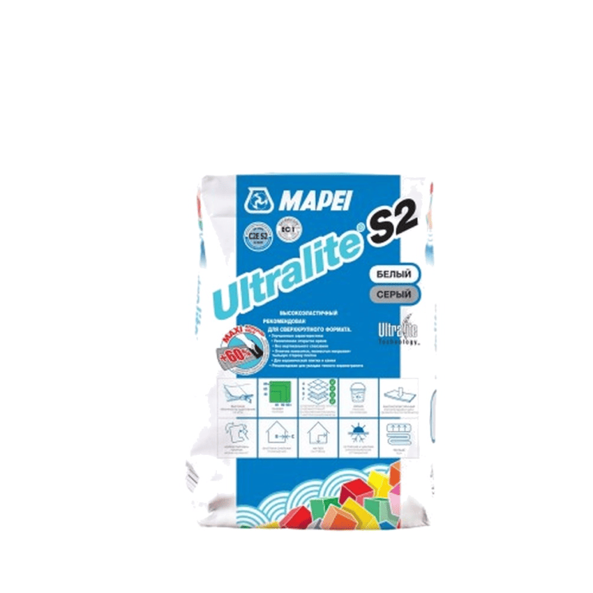 Клей для плитки MAPEI Ultralite S2 Клей для плитки MAPEI Ultralite S2