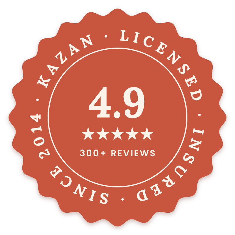 Licensed & insured tour operator, rated 4.9